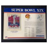 1985 Super Bowl XIX Patch