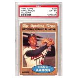 1962 Topps Hank Aaron #394 PSA 6 Baseball Card