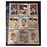 (40) 1974 Topps Baseball Cards with Stars
