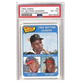 1965 Topps #2 NL Batting Leaders PSA 6