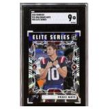 2025 Donruss Elite Series Drake Maye SGC 9 Card