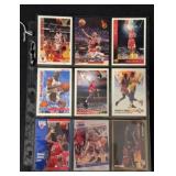 9 Michael Jordan NBA Basketball Cards