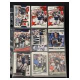 (18) Tom Brady Football Cards