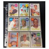(35) 1969 Topps Baseball Cards nice shape