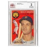 1954 Topps #18 Walt Dropo Detroit Tigers BVG 3