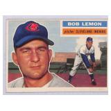 1956 Topps Bob Lemon Card #255 Cleveland Indians