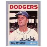 1964 Topps Don Drysdale High Grade
