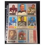 (45) Vintage Football Cards