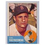 1963 Topps Carl Yastrzemski Baseball Card #115