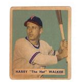 1949 Bowman Harry Walker Baseball Card No. 130