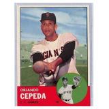 1963 Topps Orlando Cepeda #520 Baseball Card