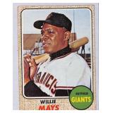 1968 Topps Willie Mays Baseball Card #50 VG/EX