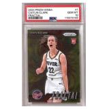 2024 Prizm WNBA Caitlin Clark Fractal Card PSA 10