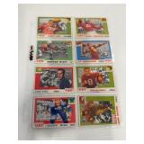 1955 Topps All American Football Card Lot (8)