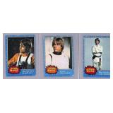 3 Star Wars Luke Skywalker Trading Cards
