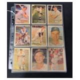 (45) 1957 Topps Baseball Cards mixed grade