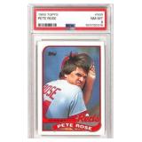 1989 Topps Pete Rose #505 PSA 8 NM-MT Card