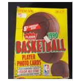 1990-91 Fleer Basketball Unopened Wax Box
