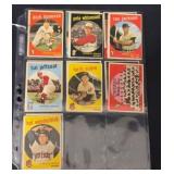 (14) Vintage 1959-63 Topps Baseball Cards