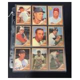 (27 1962 Topps crease free Baseball Cards