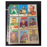 (45) Vintage NFL Football Cards