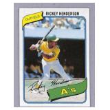 1980 Topps Rickey Henderson Rookie