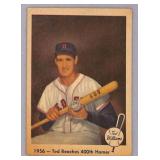 1959 Fleer Ted Williams Card #57 400th Homer