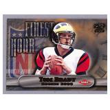 2000 Pacific Tom Brady Rookie Football Card