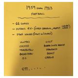 (66) 1959ï¿½1983 Football Cards