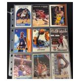 (45) Basketball Card Stars