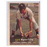 1957 Topps Luis Aparicio Baseball Card #7