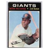 1971 Topps Willie McCovey Giants 1st Base Card