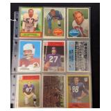 (45) Vintage NFL Football Cards