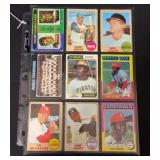 (9) 1960s-1970s Topps Baseball Star Cards