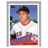 1985 Topps Roger Clemens Red Sox Rookie Card #181