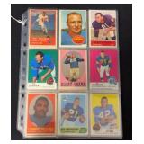 (45) Vintage Football Cards