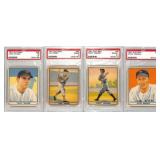 1941 Play Ball Baseball Cards PSA Graded Lot of 4