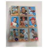 1968 Topps Baseball Cards Assorted Lot (49Cards)