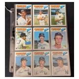 (51) 1977 Topps Baseball Cards hi grade