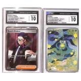 2 CGC 10 Pokï¿½mon Cards 2024 Ascended Heroes