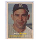 1957 Topps Yogi Berra Baseball Card #2