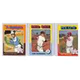 1975 Topps Baseball Cards Aaron Yastrzemski Morgan