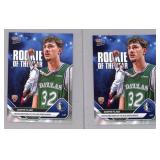2024 Topps Now Cooper Flagg Rookie Cards Pair