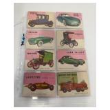 1955 Topps World on Wheels Car Card Group (16)