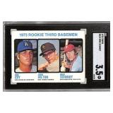 1973 Topps #615 Mike Schmidt Rookie SGC 3.5
