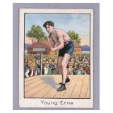 1910 Mecca Cigarettes Young Erne Boxing Card