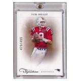 Tom Brady Panini Prime Signatures Card 479/499