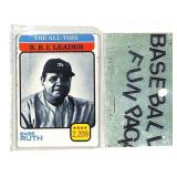 1973 Topps Baseball Sealed Fun Pack