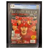 Sports Illustrated 4/4/2011 CGC 7.5 Graded