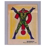 1978 DC Comics The Riddler Sticker Card No. 14